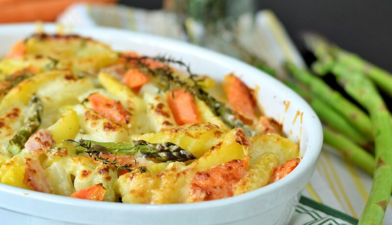 Spargel-Auflauf